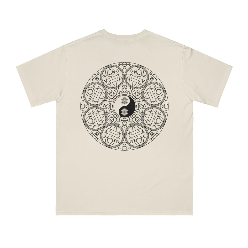 Ying Yang T-Shirt, Balance Tees, Hippie Graphic Tee, Gender Neutral Top, Organic Apparel