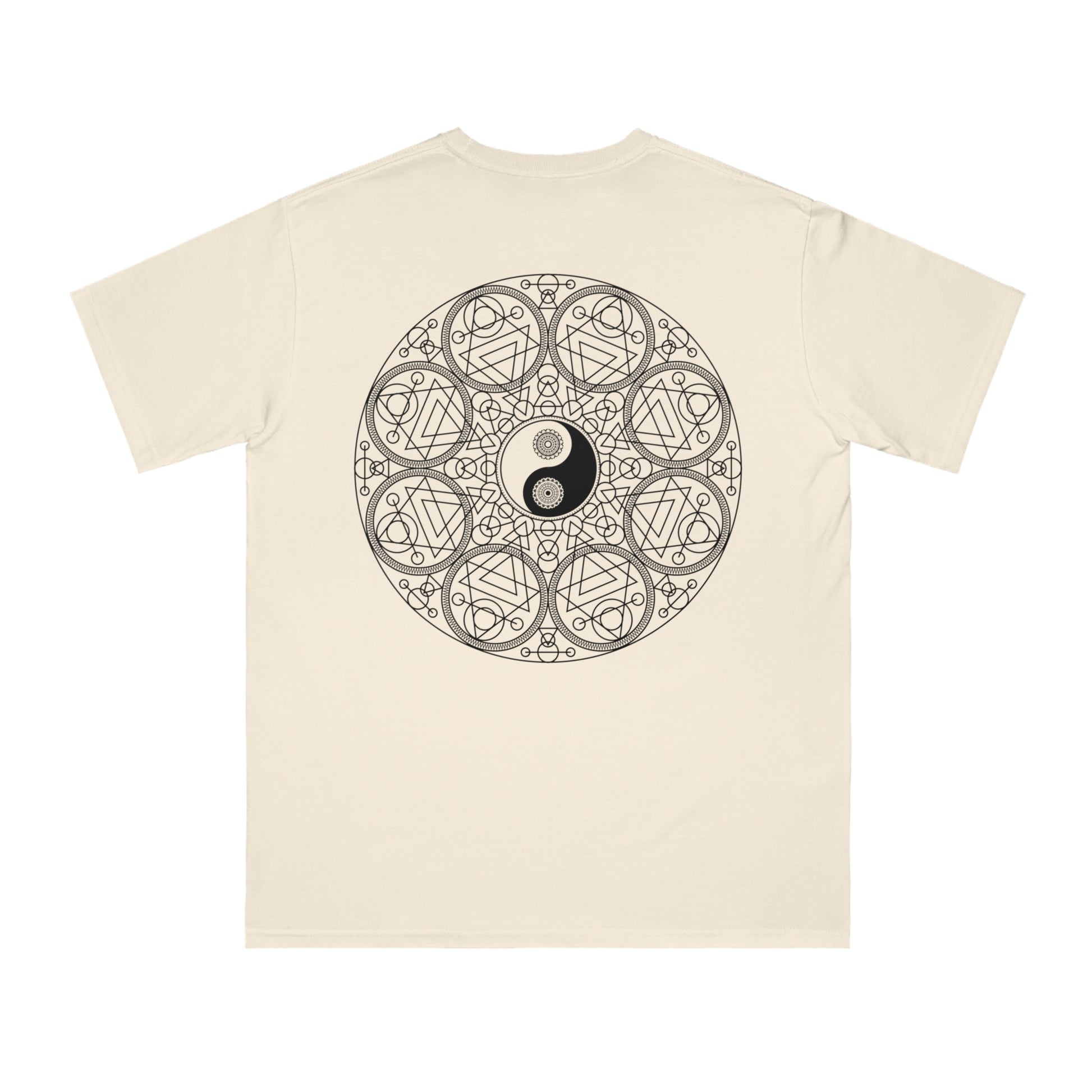 Ying Yang T-Shirt, Balance Tees, Hippie Graphic Tee, Gender Neutral Top, Organic Apparel