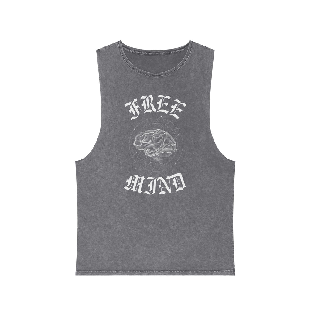 Free Mind Stonewash Tank Top