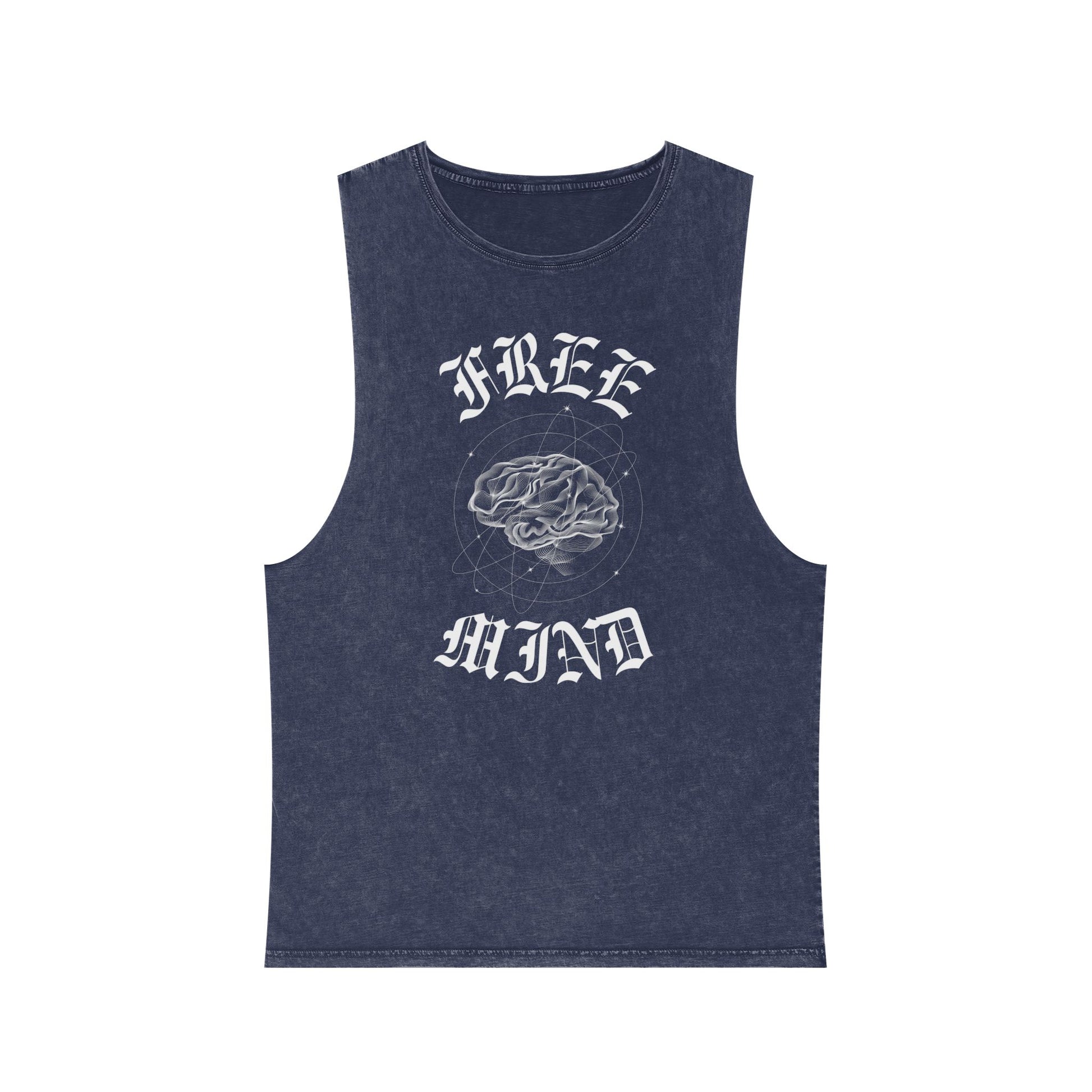 Free Mind Stonewash Tank Top