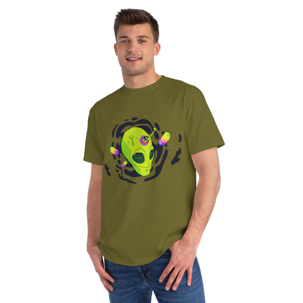 Alien Vibes Organic Unisex T-Shirt