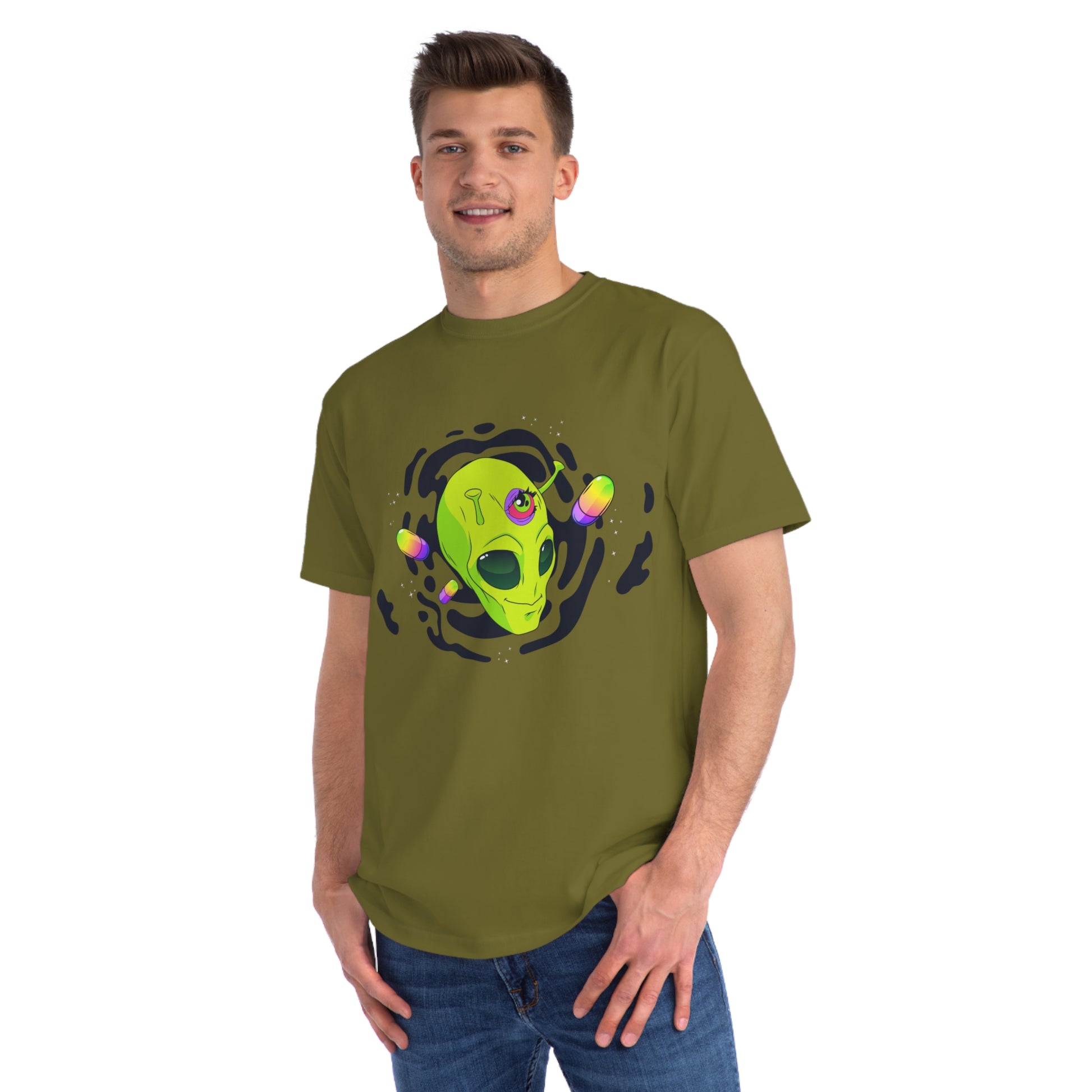 Alien Vibes Organic Unisex T-Shirt