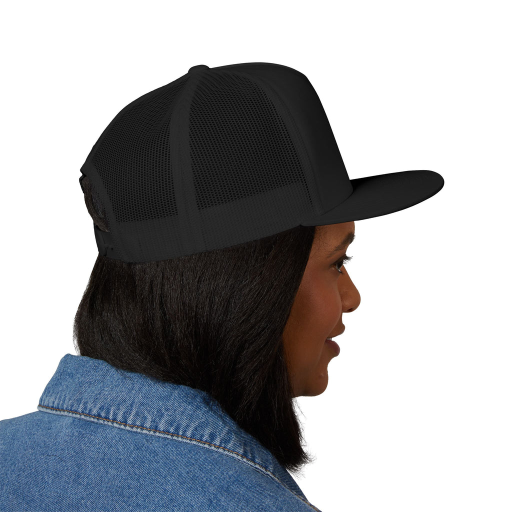 Retro Yellow “TOUGH” Embroidered Trucker Cap