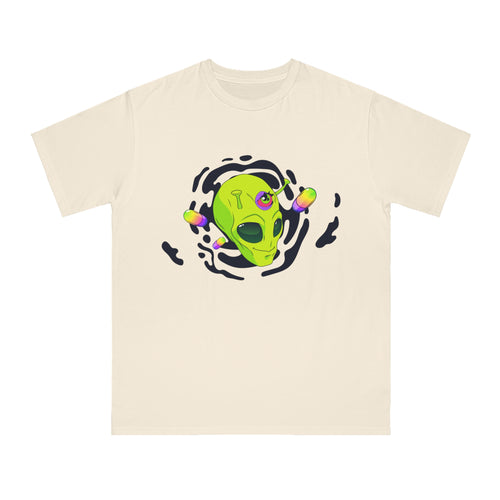 Alien Vibes Organic Unisex T-Shirt