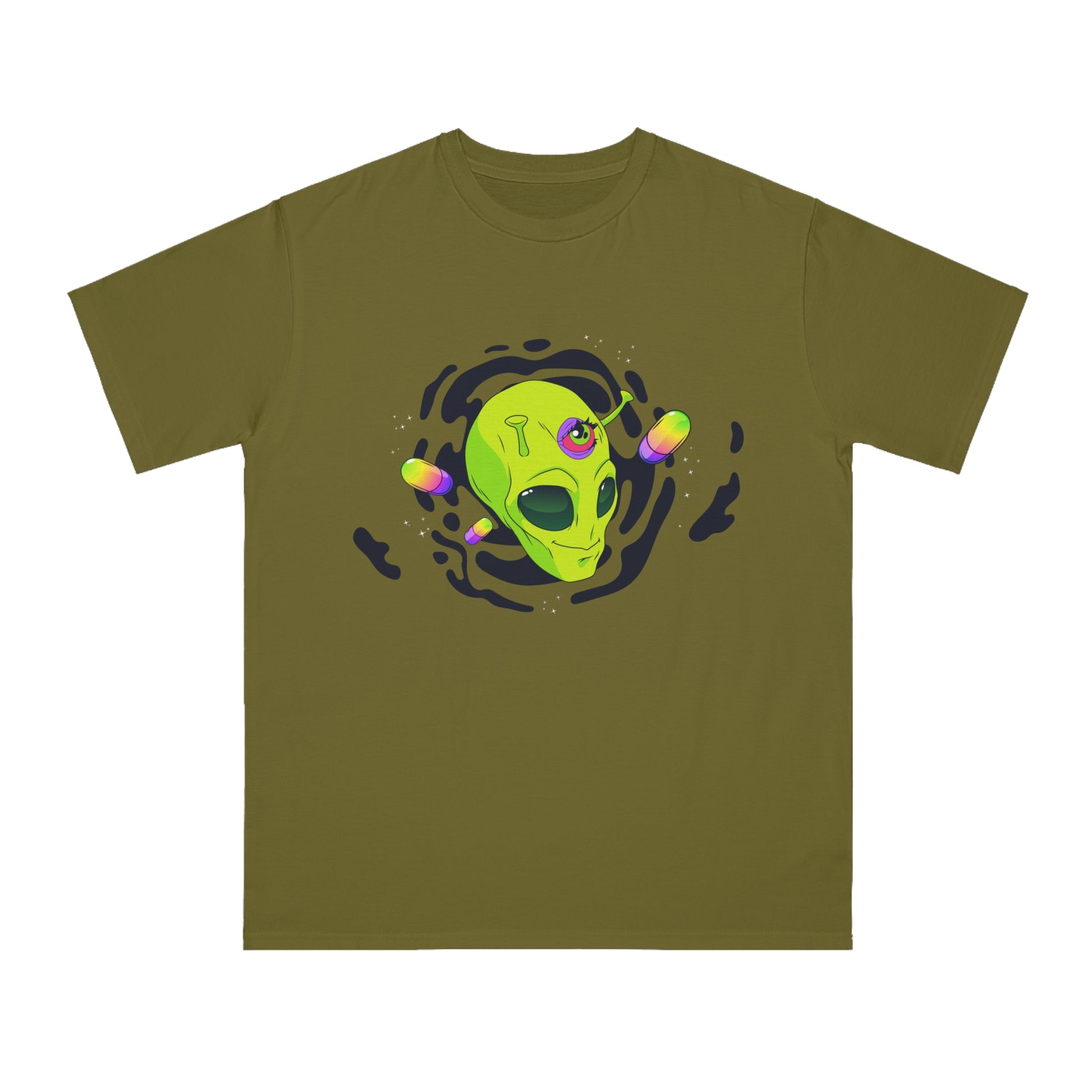 Alien Vibes Organic Unisex T-Shirt