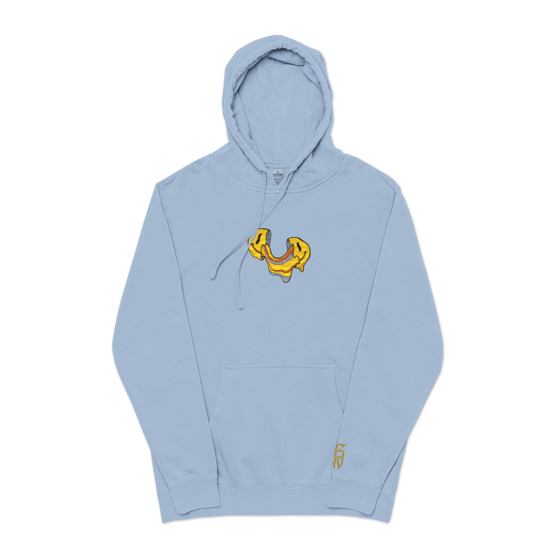 Trippy Smile Pigment-Dyed Hoodie