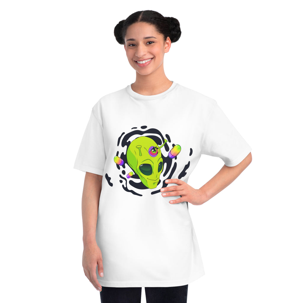 Alien Vibes Organic Unisex T-Shirt