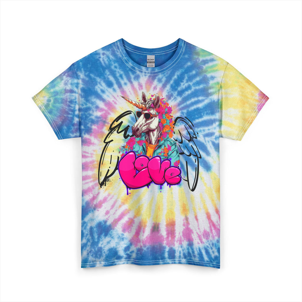 Lovely Unicorn Tie Dye T-Shirt