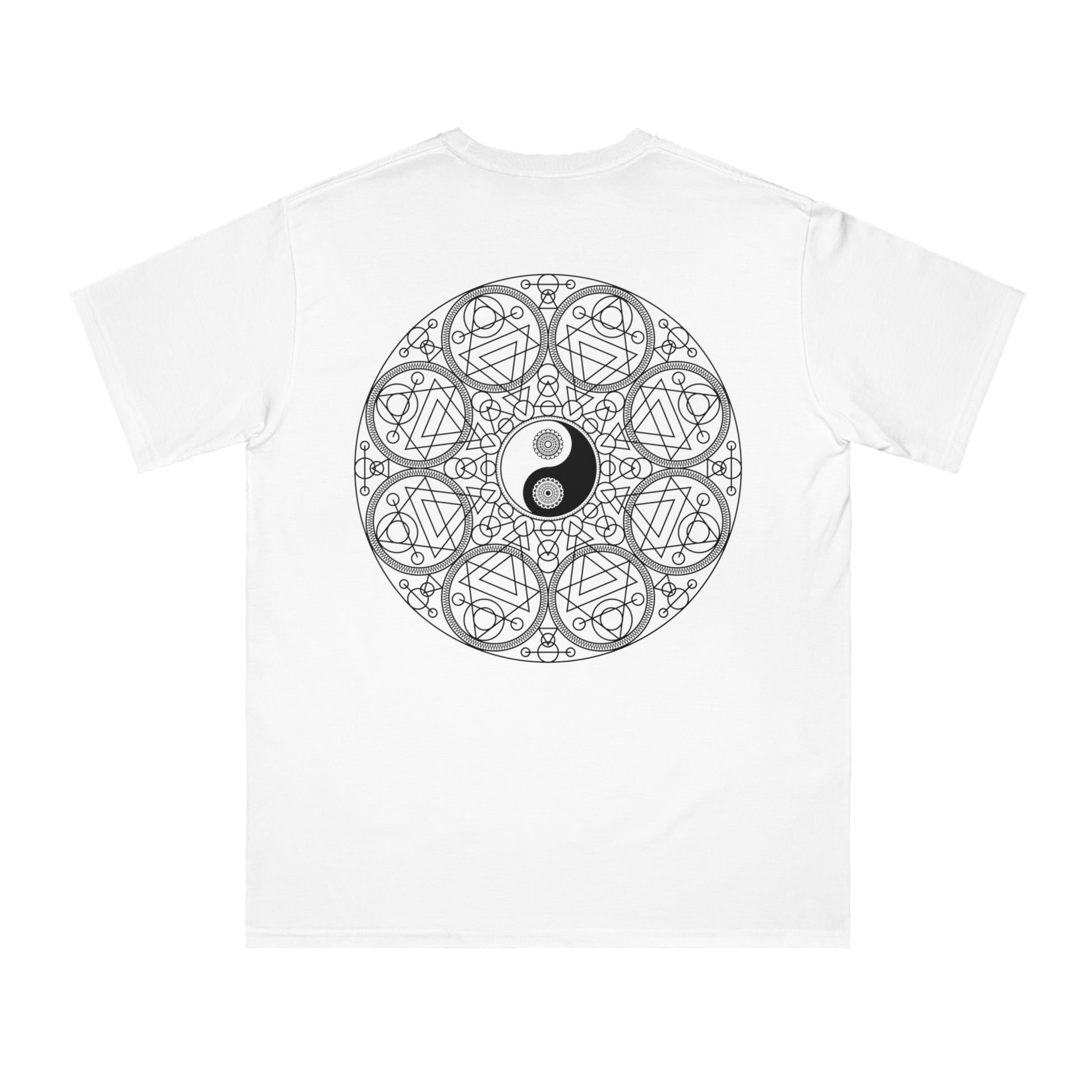 Ying Yang T-Shirt, Balance Tees, Hippie Graphic Tee, Gender Neutral Top, Organic Apparel