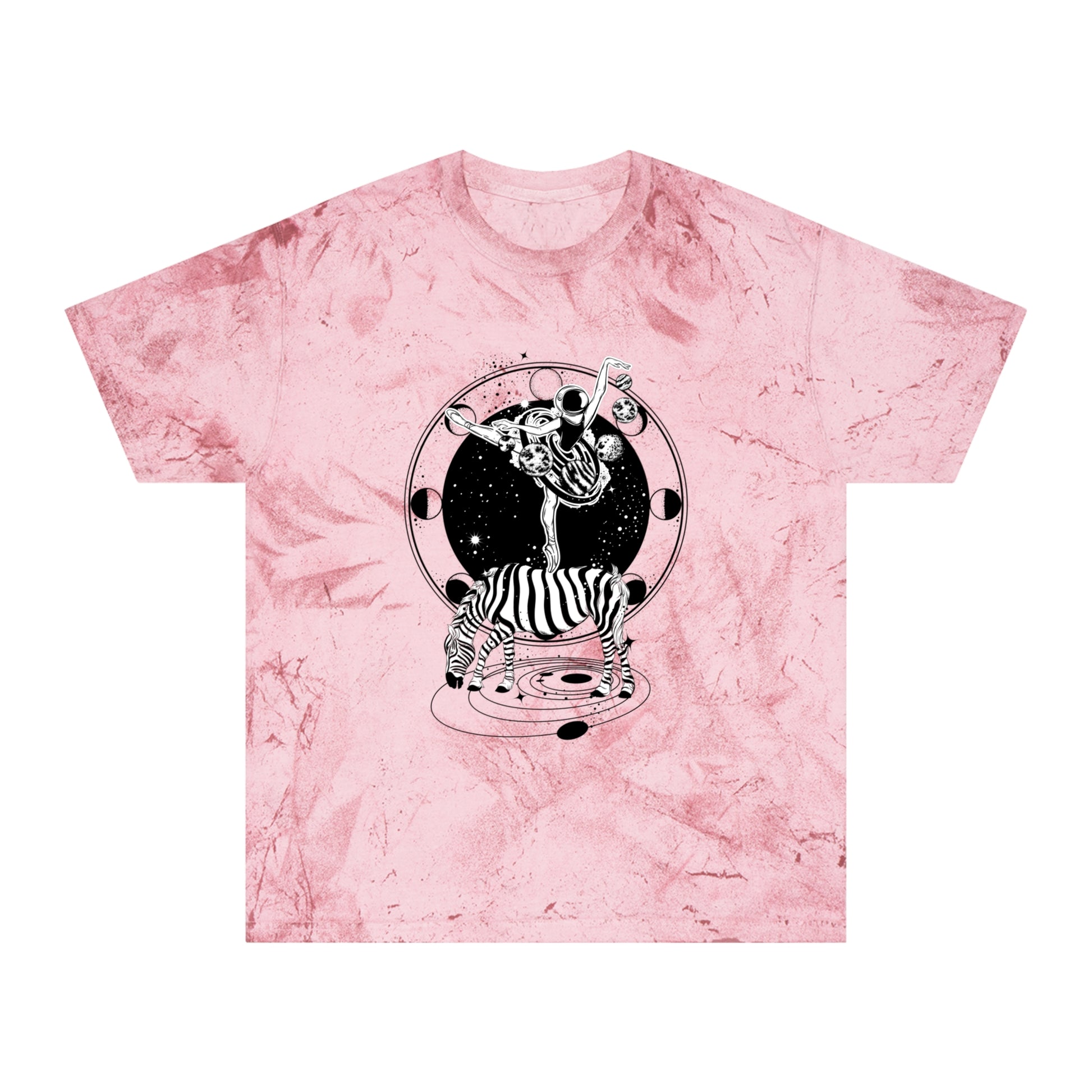 Stonewash Psychedelic T-Shirt, Colorful Graphic Tee, Unisex Top, Tie Dye Shirt, Festival Clothing