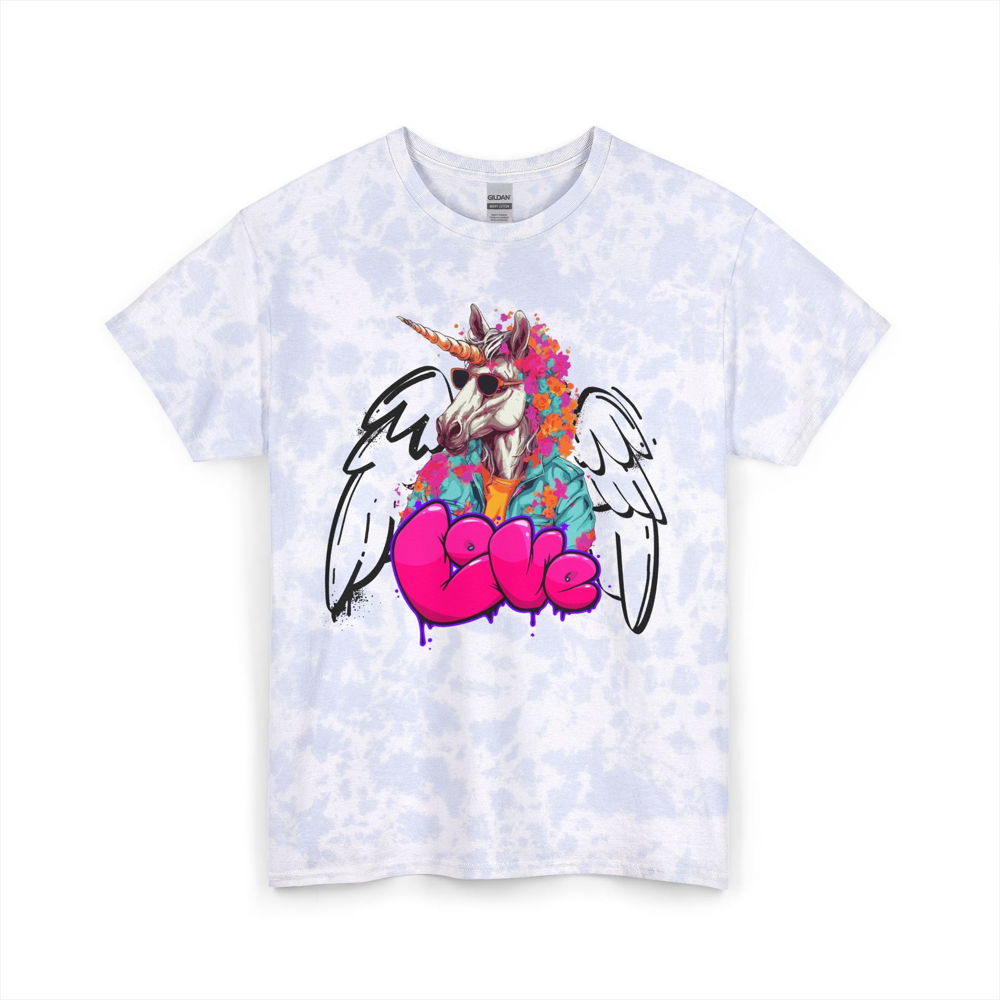 Lovely Unicorn Tie Dye T-Shirt